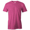 Raspberry Red Men's Crew Neck T-Shirt