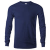 Navy Blue Men's Long Sleeve T-Shirt