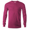 Raspberry Red Men's Long Sleeve T-Shirt