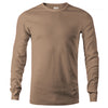 Safari Brown Men's Long Sleeve T-Shirt