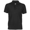 Raven Black Men's Polo T-Shirt