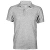 Grey Marl Men's Polo T-Shirt