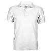 Cotton White Men's Polo T-Shirt