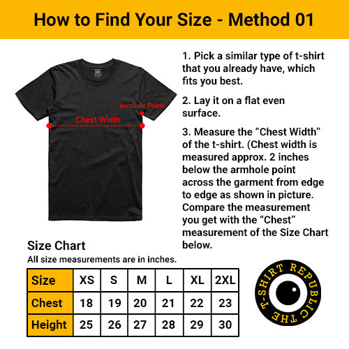 How to Measure a T-Shirt?. Before we start with the measuring, lay